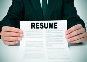 update your resume